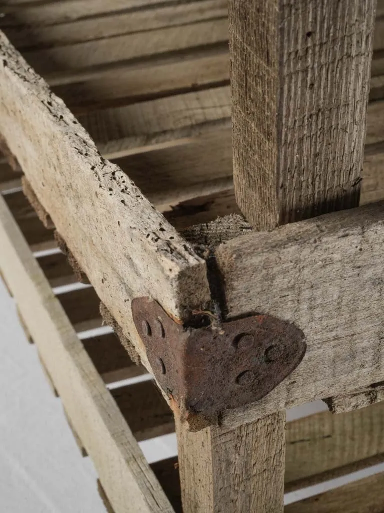 4 rustic wooden fruit drying racks 17" x 25¼"