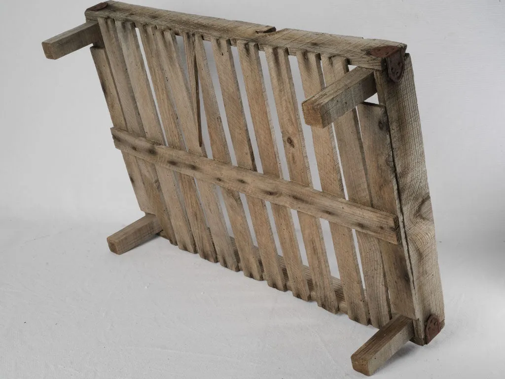 4 rustic wooden fruit drying racks 17" x 25¼"