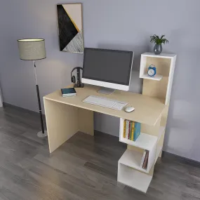 47'' Computer Desk With Bookshelf