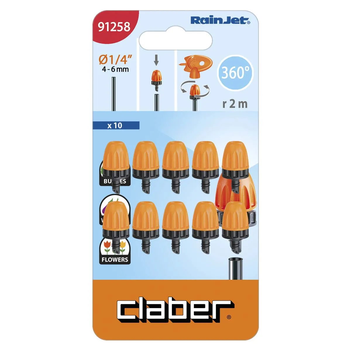 91258 LINEAR RAINJET MIST SPRAYER