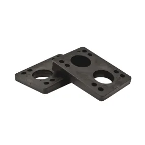 Absolute Angled Riser Pads 2pk - Black