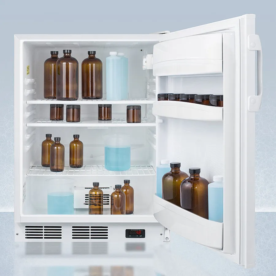 Accucold 24" Wide All-Refrigerator with Probe Hole ADA Compliant - FF6LWPROADA