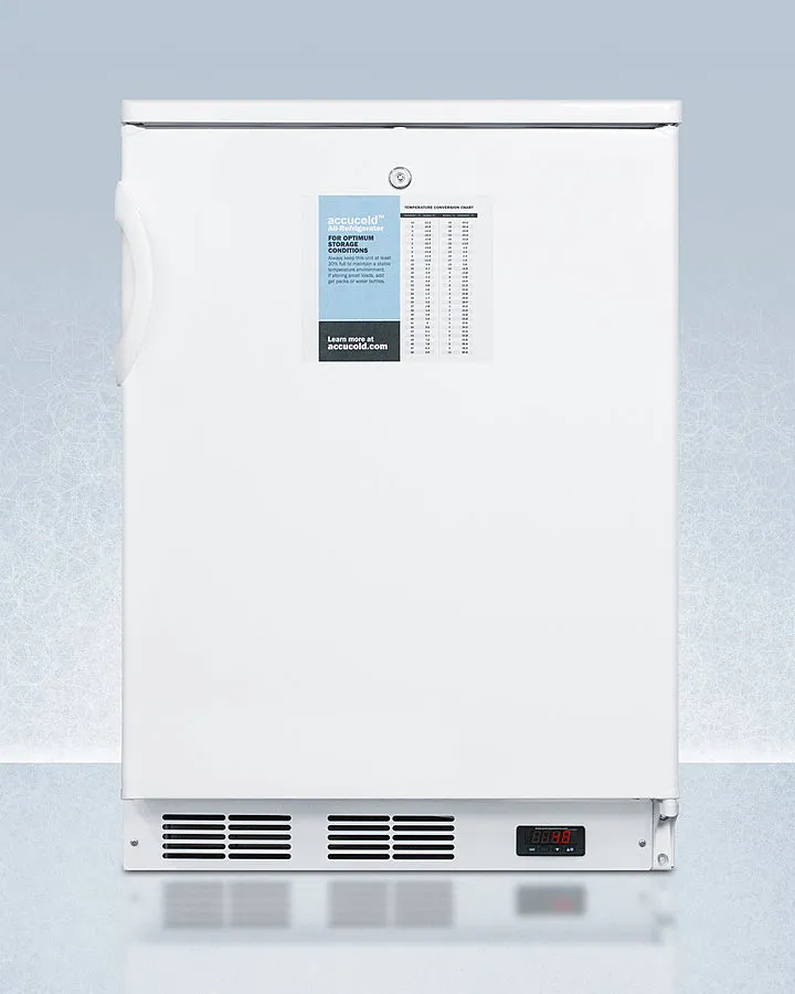 Accucold 24" Wide All-Refrigerator with Probe Hole - FF6LWPRO