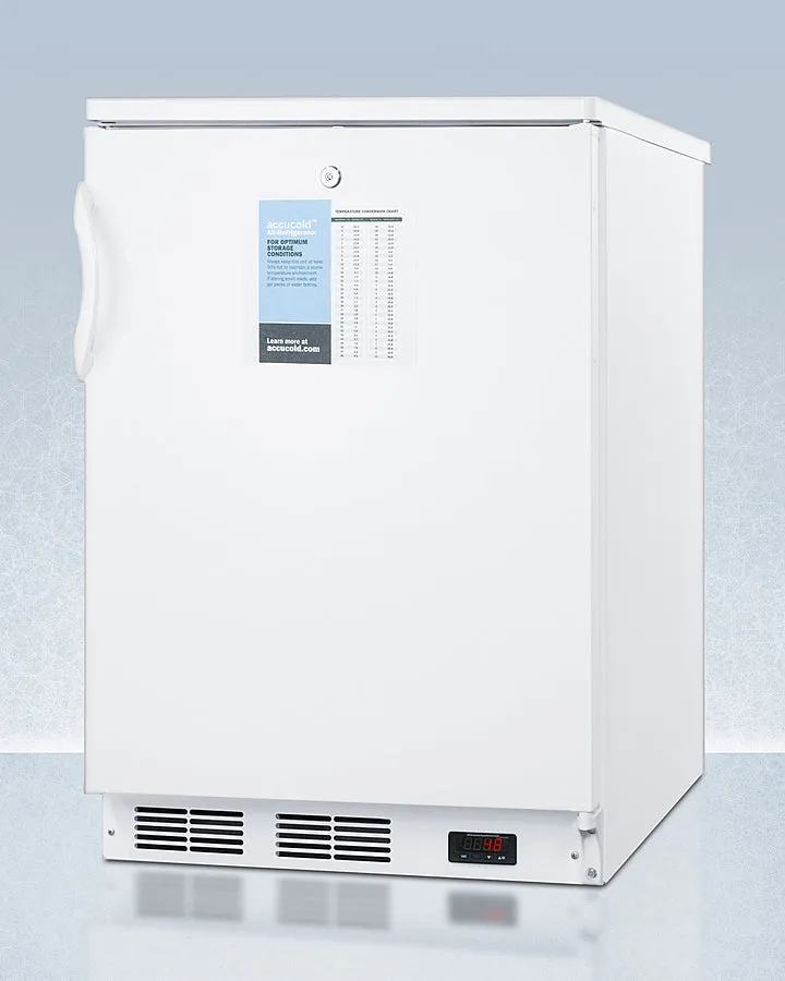 Accucold 24" Wide All-Refrigerator with Probe Hole - FF6LWPRO