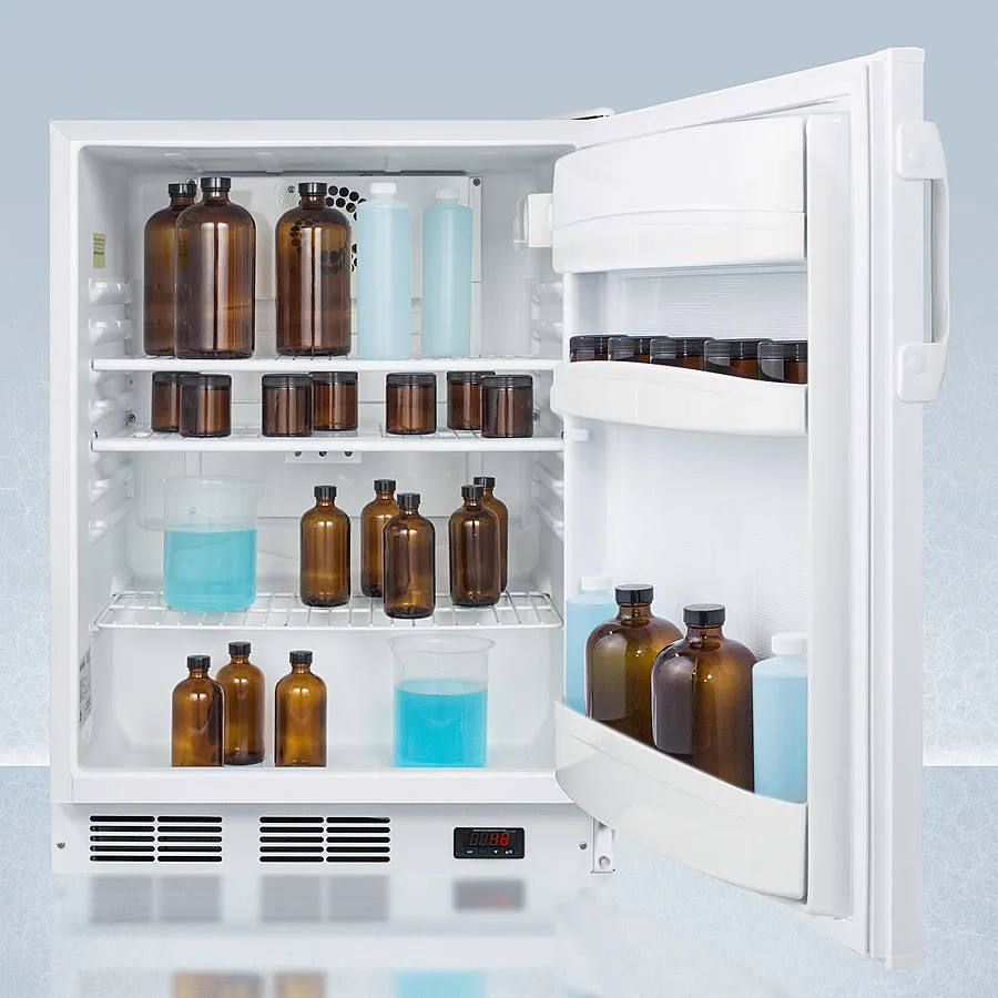 Accucold 24" Wide Built-In All-Refrigerator with Auto Defrost ADA Compliant - FF6LWBI7PLUS2ADA