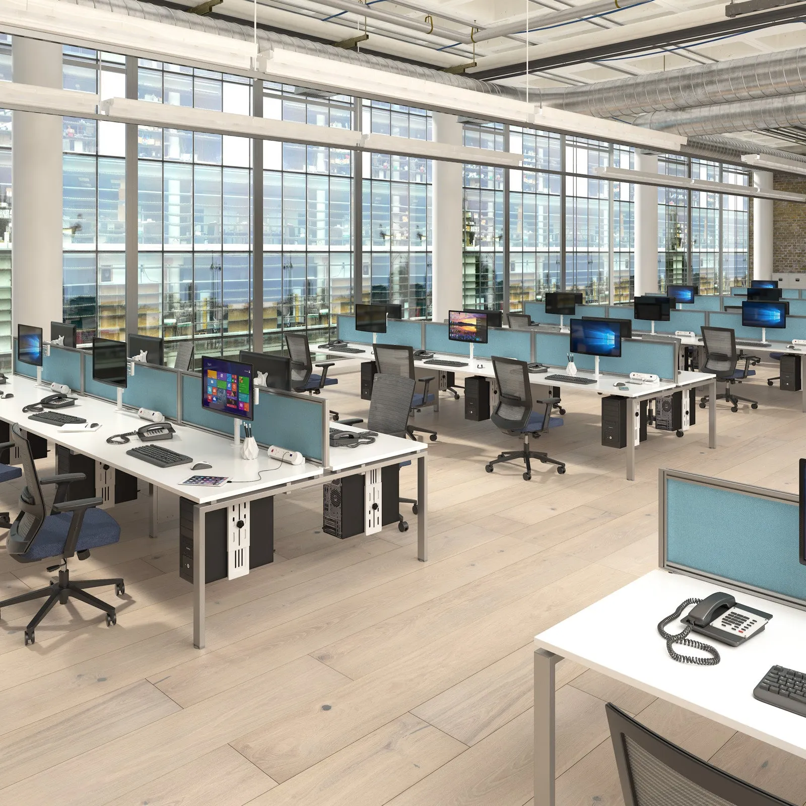 Adapt single desk 800mm deep
