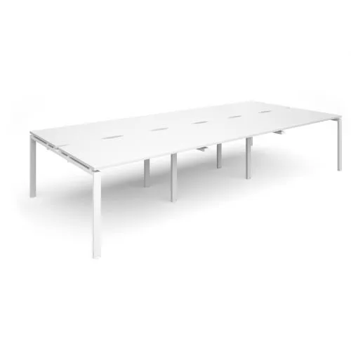 Adapt triple back to back desks 1600mm deep