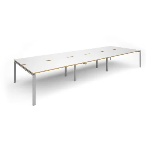 Adapt triple back to back desks 1600mm deep