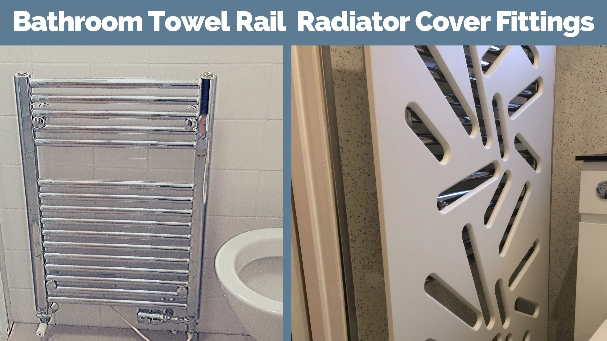 Alternative Radiator Covers Fittings for Column, Roll Round Top Radiators, Bathroom Towel Rails etc.