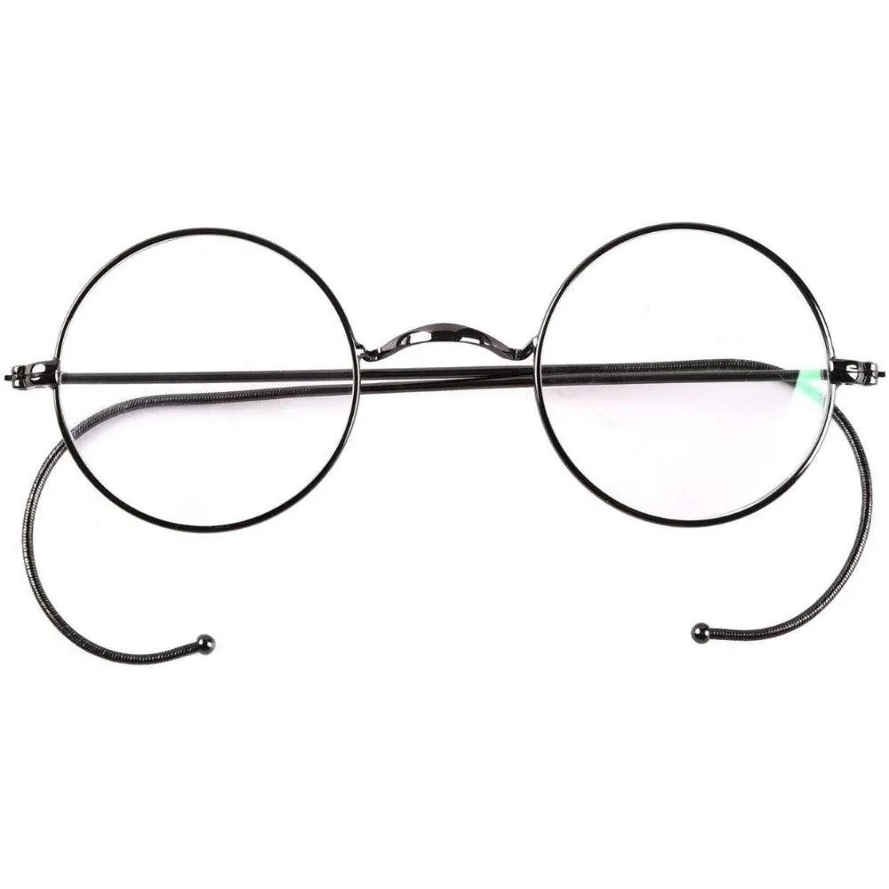 Anti-Blue Light Reading Glasses | Wire Rim Glasses - No Nose Pads A2039