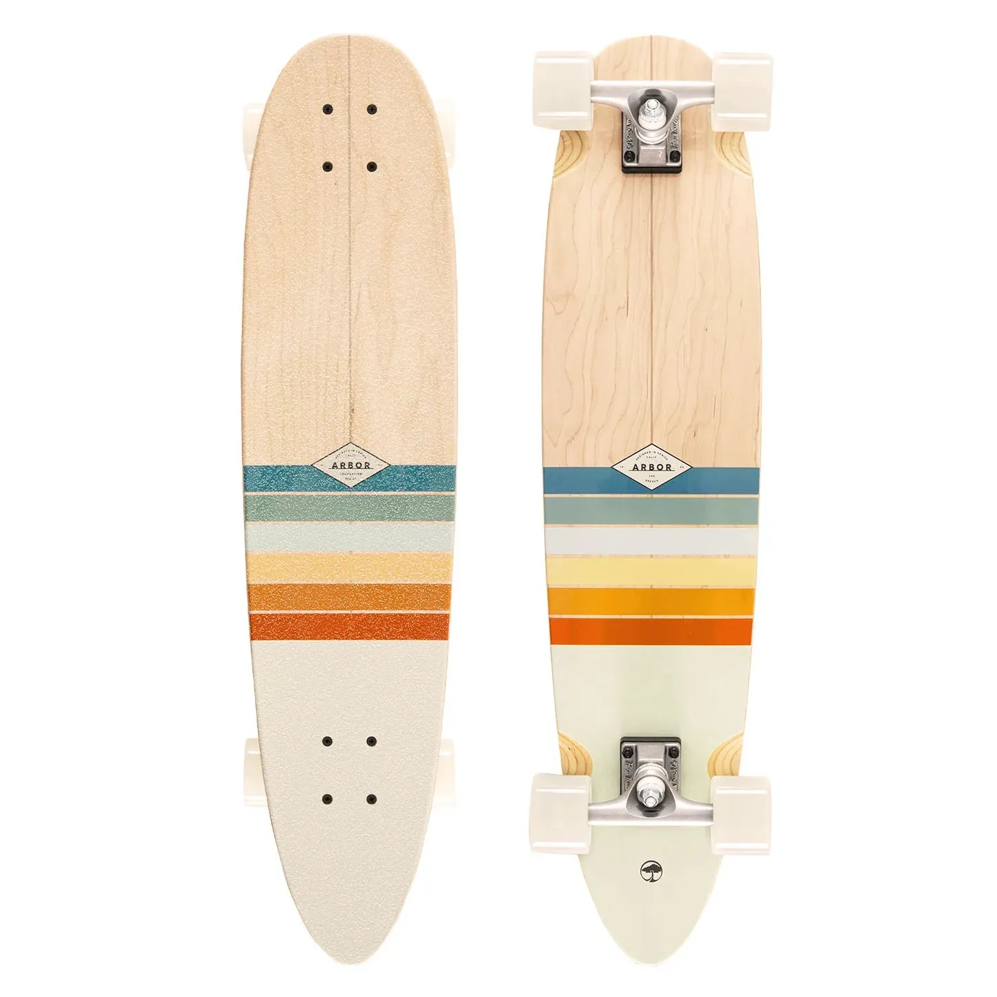 Arbor Breach Foundation Skateboard Complete - 34″ Multi