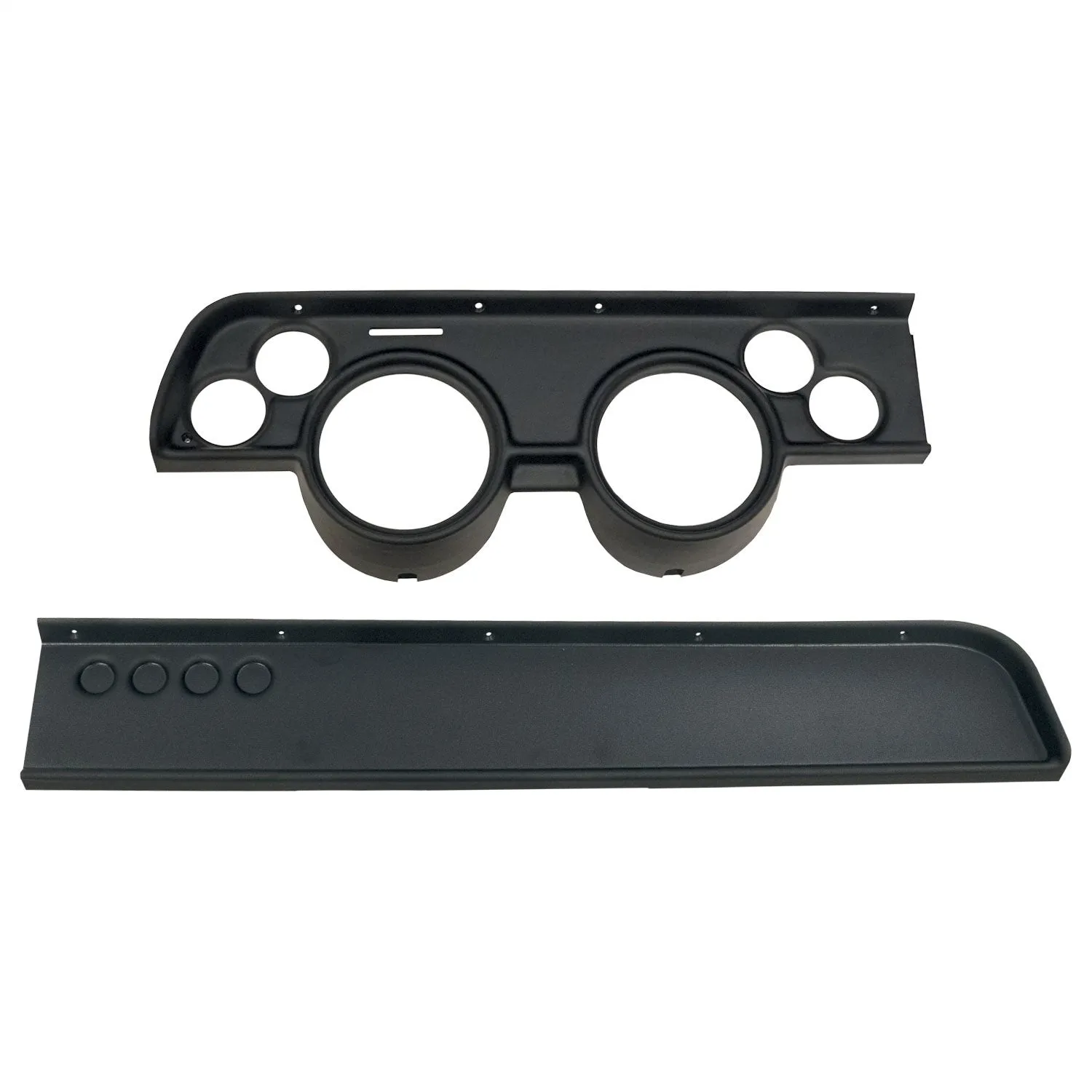 AutoMeter 2114 GAUGE MOUNT; DIRECT FIT; (5in. X2; 2 1/16in. X4); MERC COUGAR NO AC 67-68