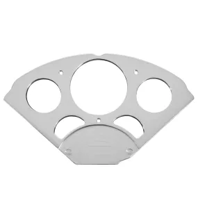 AutoMeter 7033 DASH PANEL; CHEVY CAR 55-56; 1 X 3-1/8in./4 X 2-1/16in.; SR BEZEL; BILLET