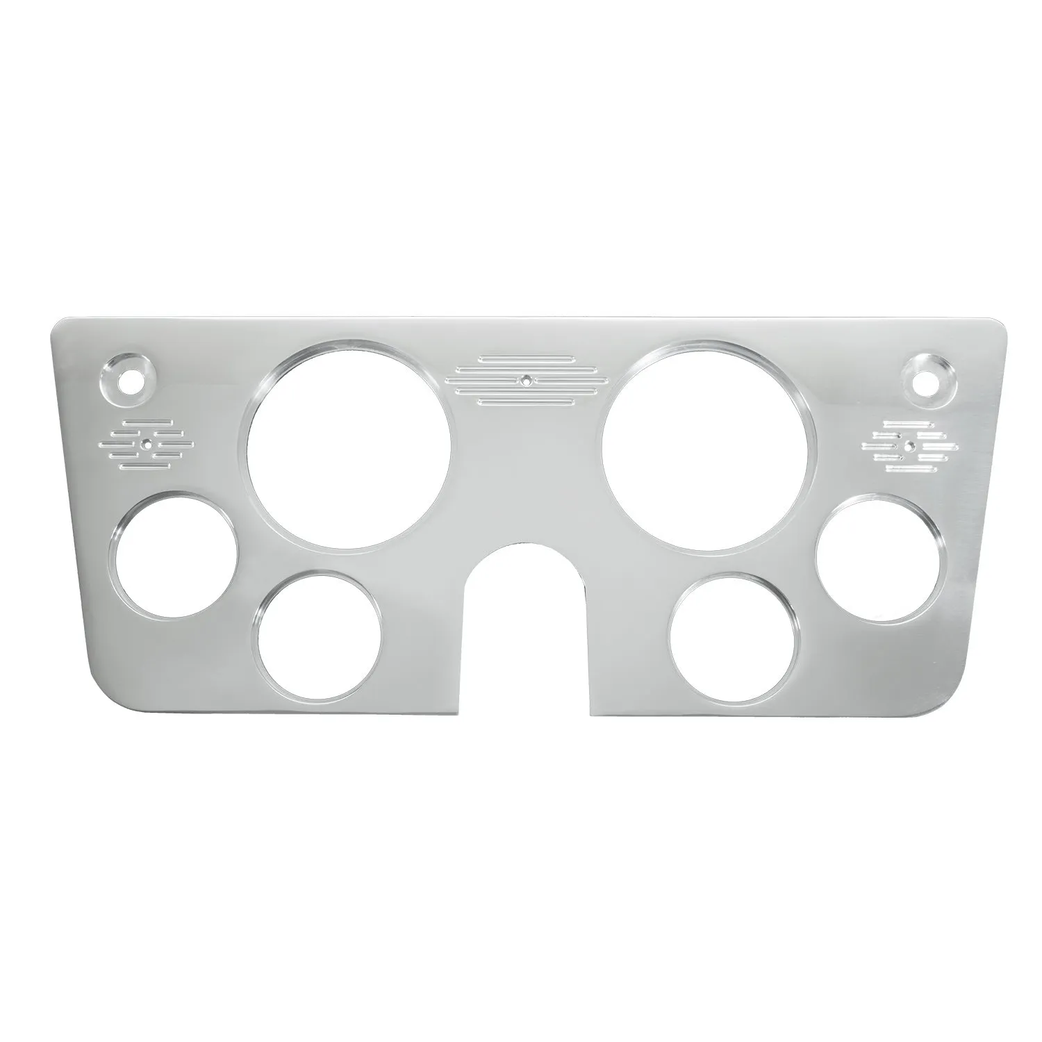 AutoMeter 7045 DASH PANEL; CHEVY TRUCK 67-72; 2 X 5in.; 4 X 2-5/8in.; BILLET