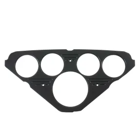 AutoMeter 7049 DASH PANEL; CHEVY TRUCK 55-59; 1 X 3-1/8in.; 4 X 2-1/16in.; BLACK