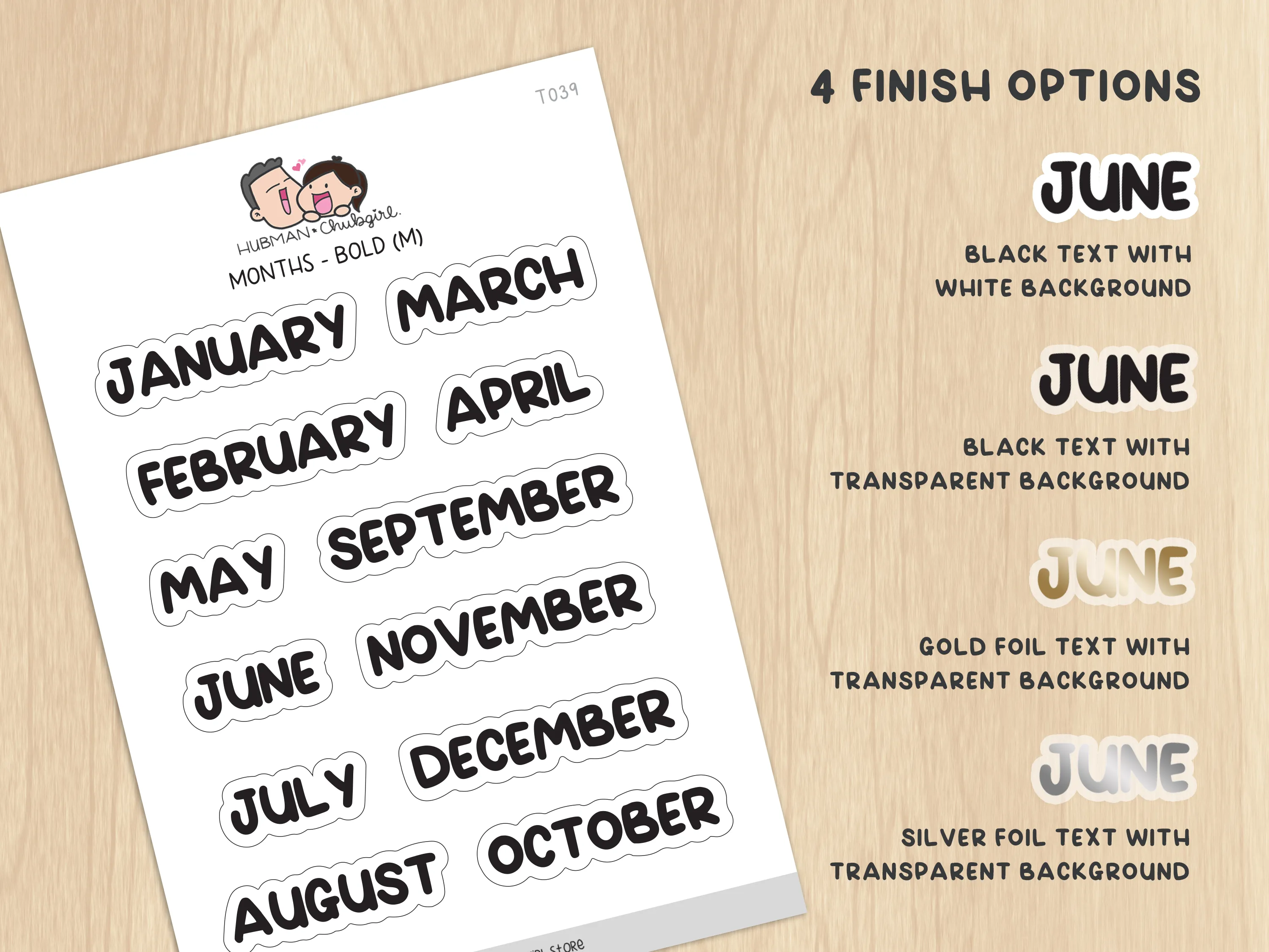 Basics - Bubble Numbers Planner Stickers