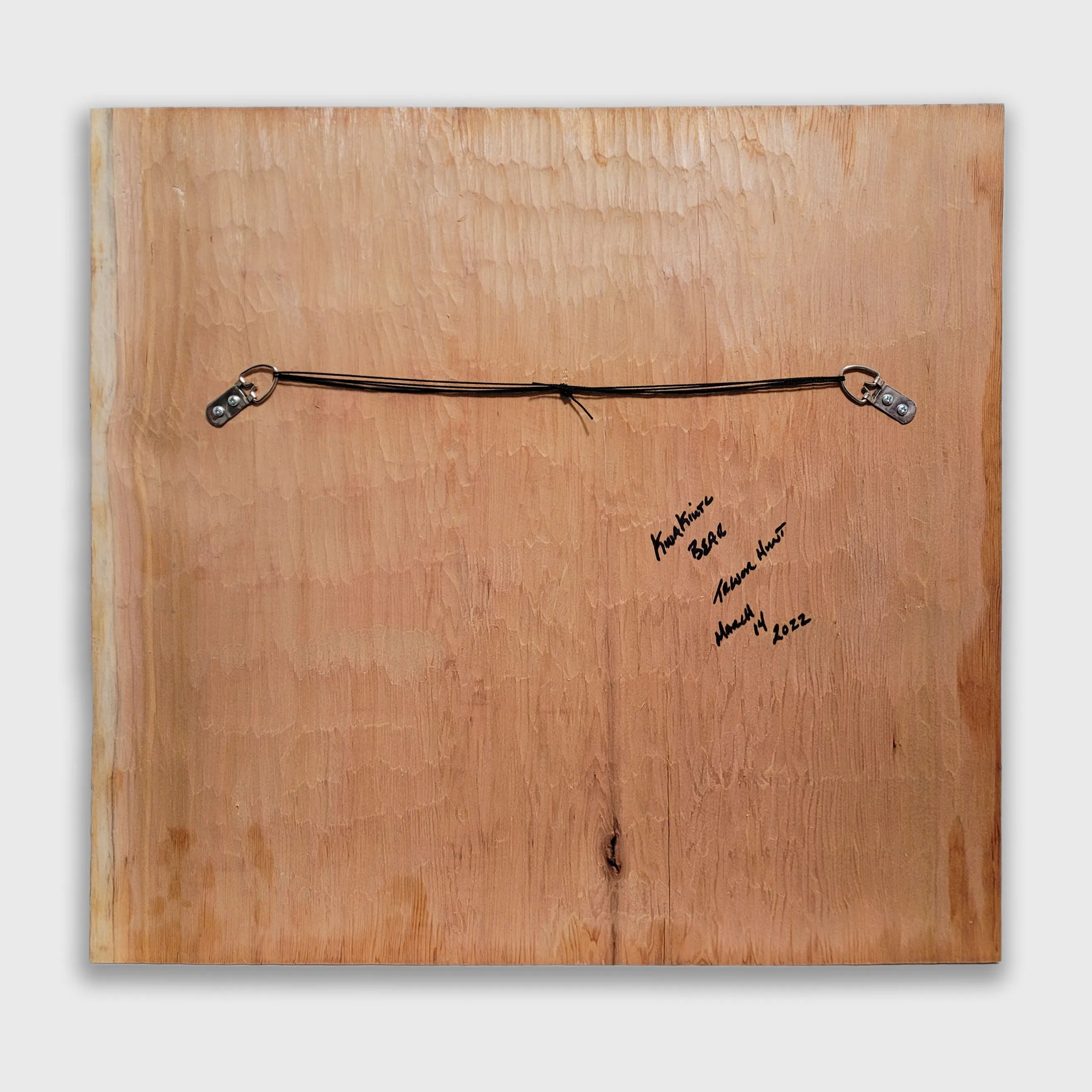 Bear Live Edge Cedar Panel