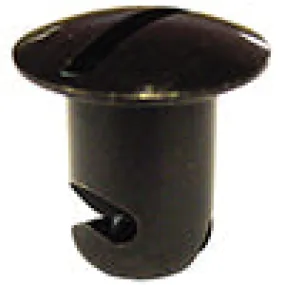 Behrent's Black Aluminium Oval Head Dzus Fastner 7/16in .500 Grip Pack 10 Pieces