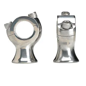 Biltwell 6401-302-175 Slimline 1.75" Risers Polished Stainless Steel for 1" Handlebars