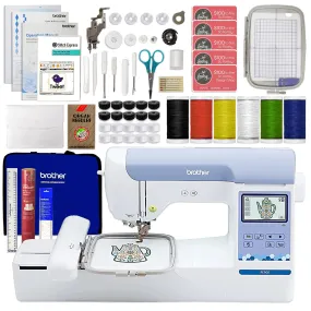 Brother PE900 5" x 7" Embroidery Machine w/ Embroidery & Digitizing Bundle