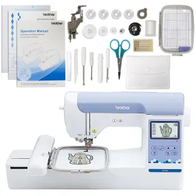 Brother PE900 5" x 7" Embroidery Machine with 5" x 7" Hoop & Accessories
