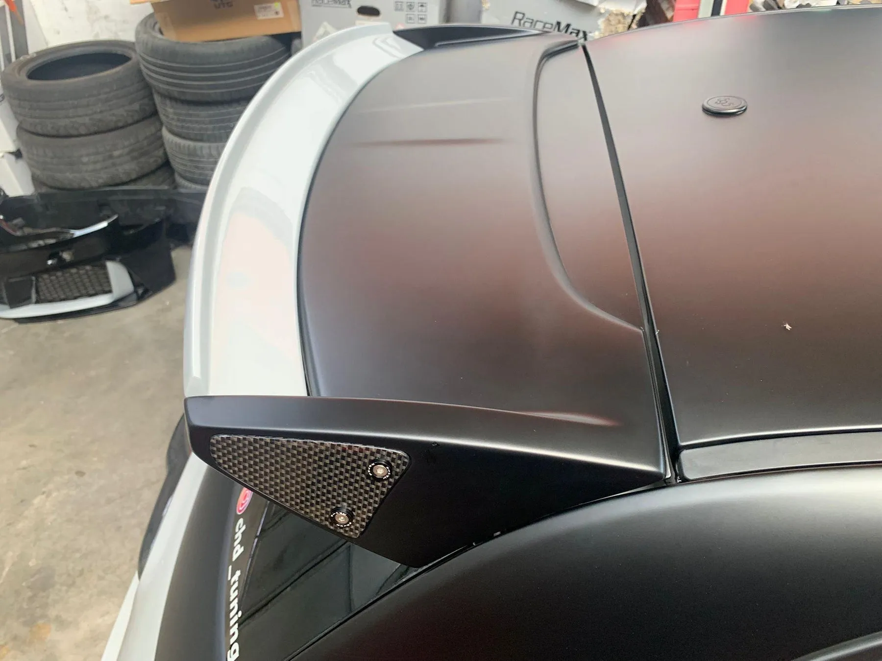 CHD TUNING ADJUSTABLE REAR WING FOR Abarth 500 / 595 / 695