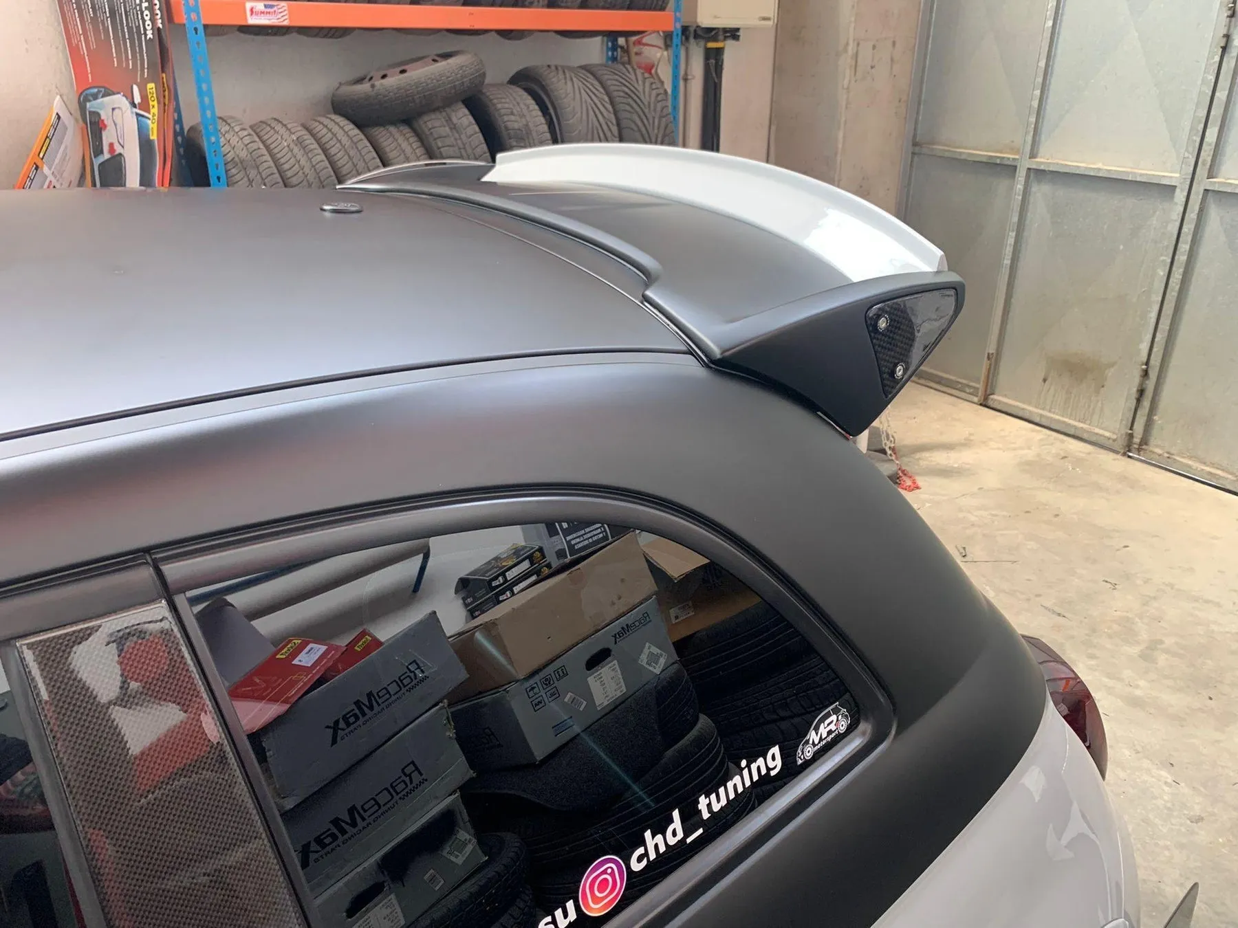 CHD TUNING ADJUSTABLE REAR WING FOR Abarth 500 / 595 / 695