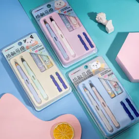 CHREN Cute Cato Fountain Pen Set Of 2