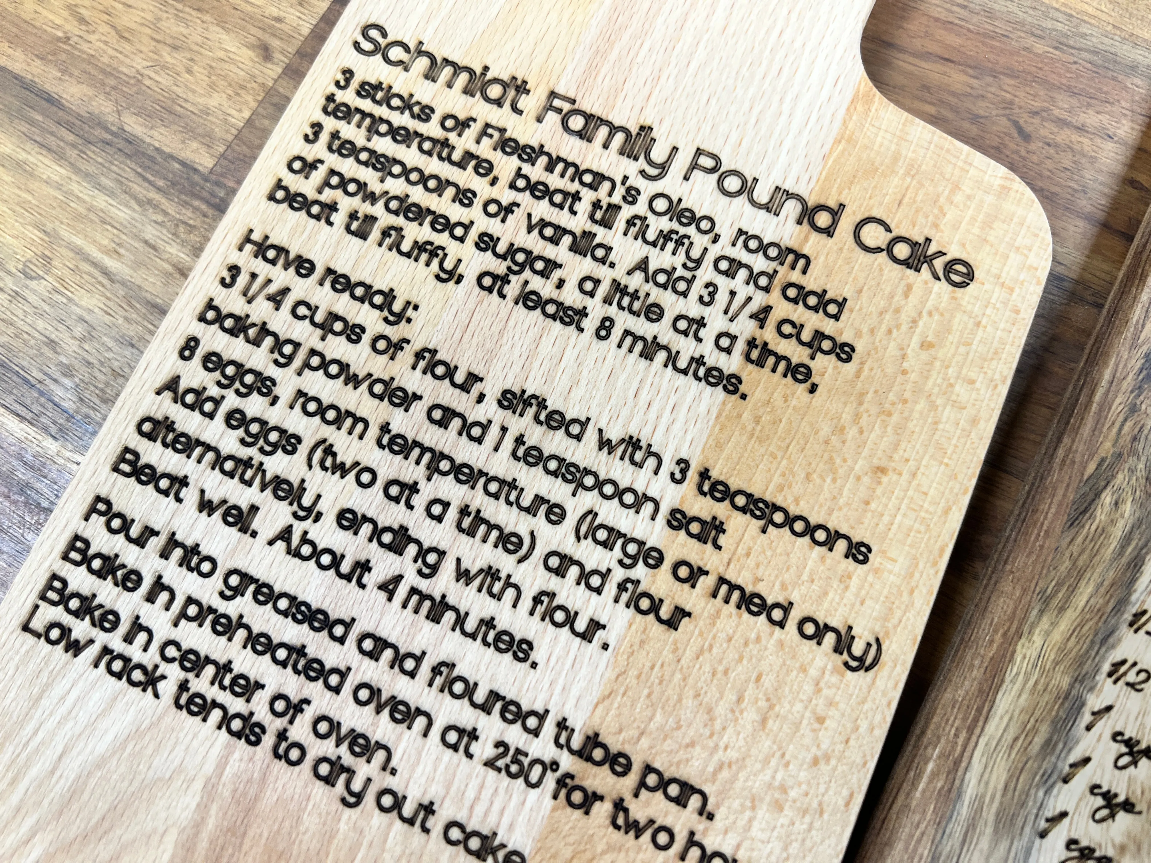 Custom Engraved Cutting Boards