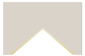 Daler Rowney Cream Core Mount Boards A1-33.5*23.5 OR 59cm*84cm (1*10sht) MISTY GREY