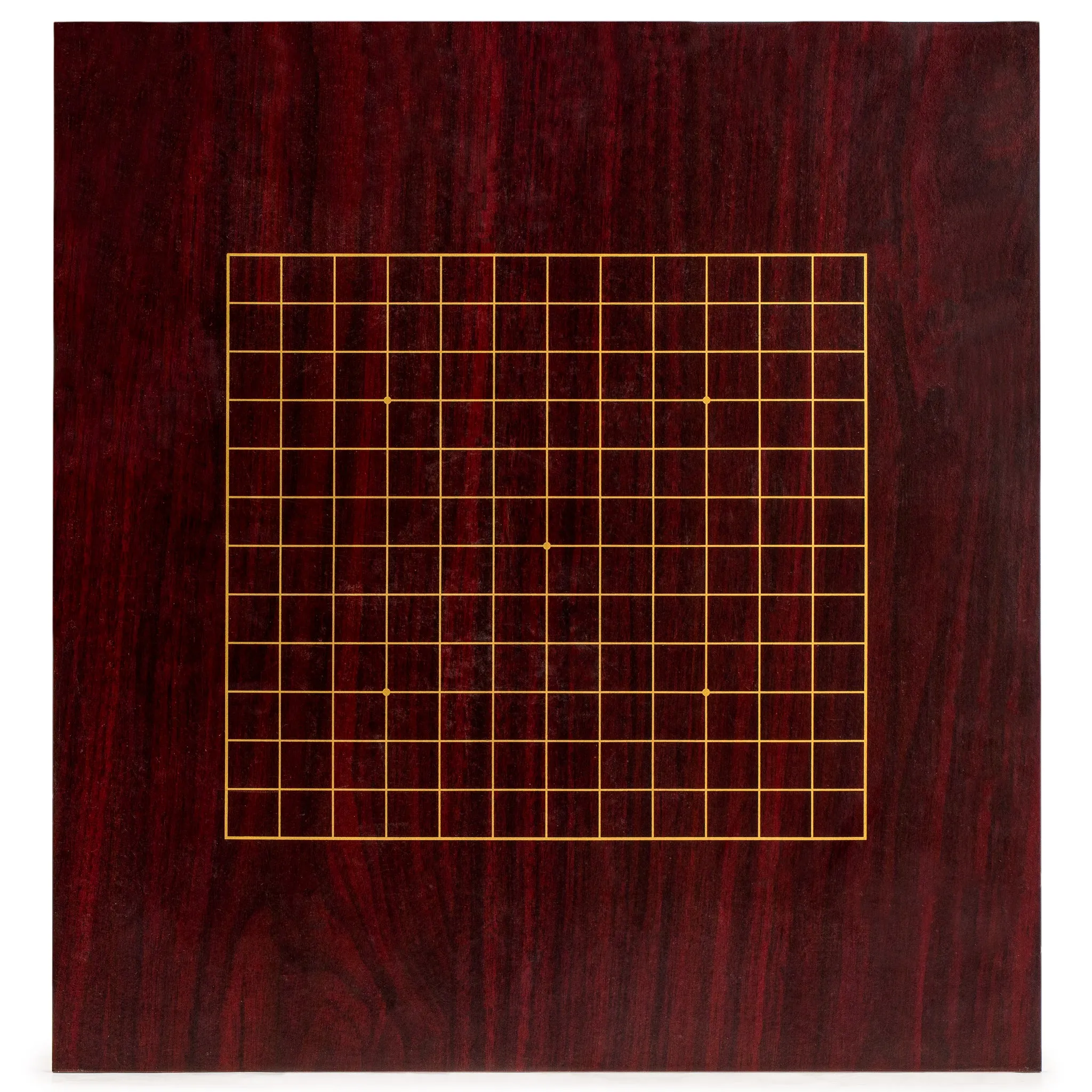 Dark Cherry Pattern Wooden 0.6" Go Game Table Board Goban