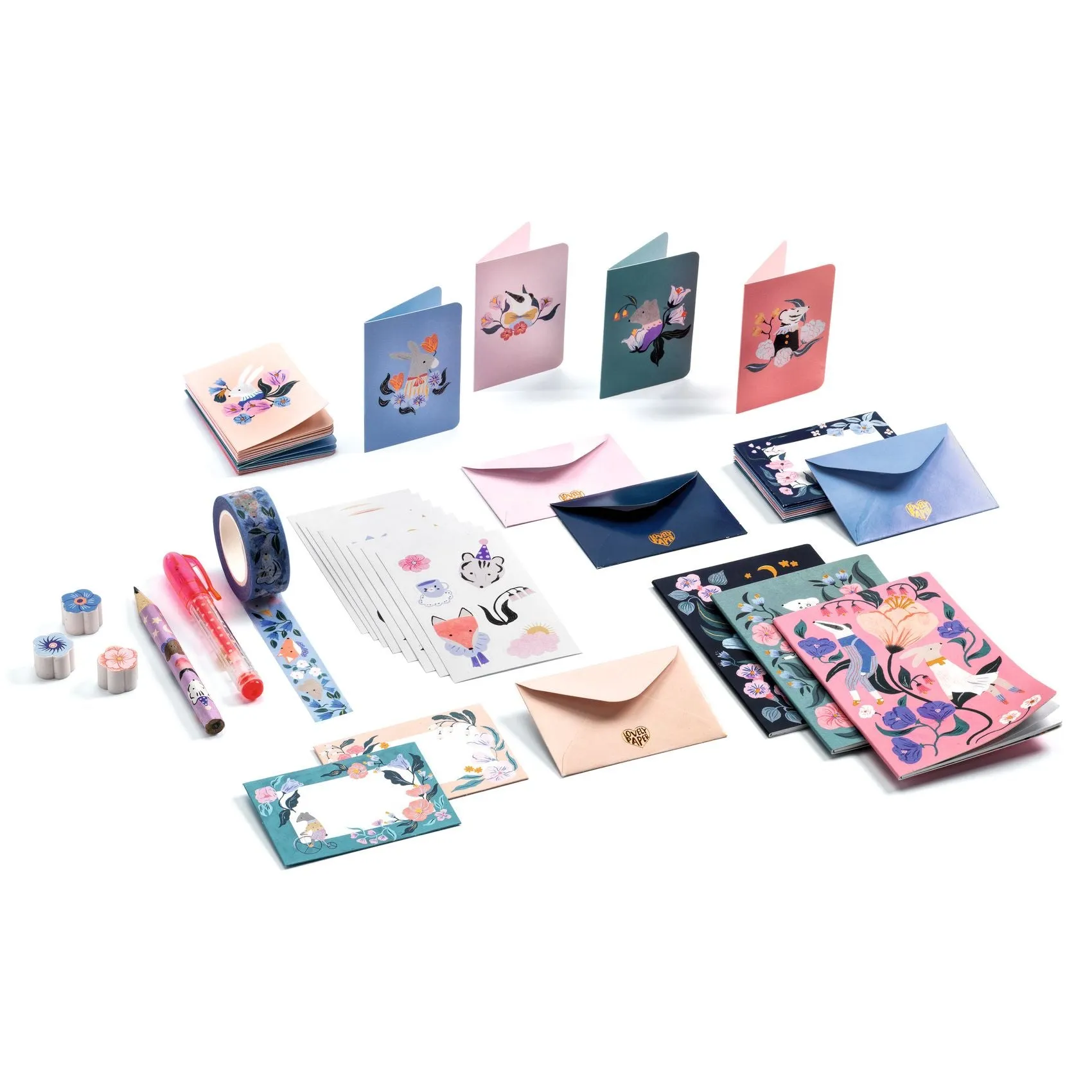 Djeco - Cecile mini writing box set