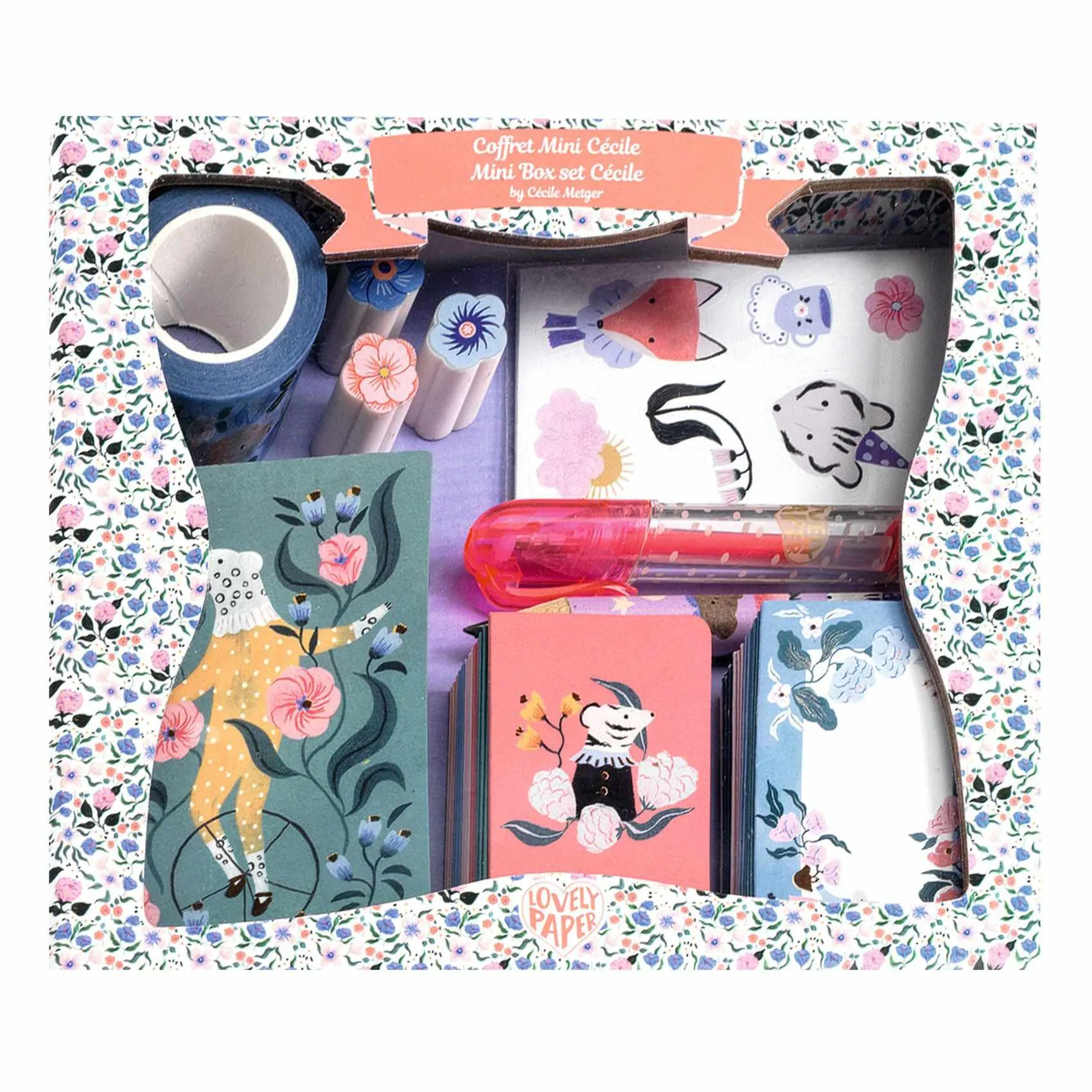 Djeco - Cecile mini writing box set