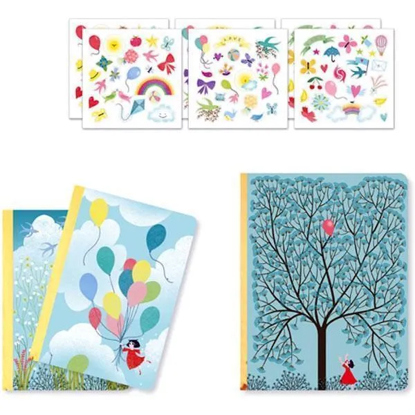Djeco - Charlotte stationery box set