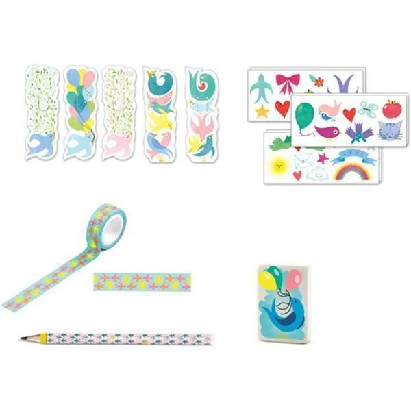 Djeco - Charlotte stationery box set