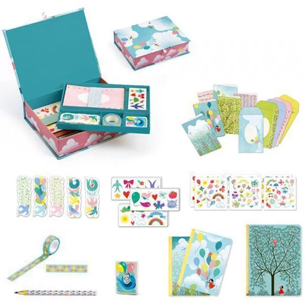 Djeco - Charlotte stationery box set