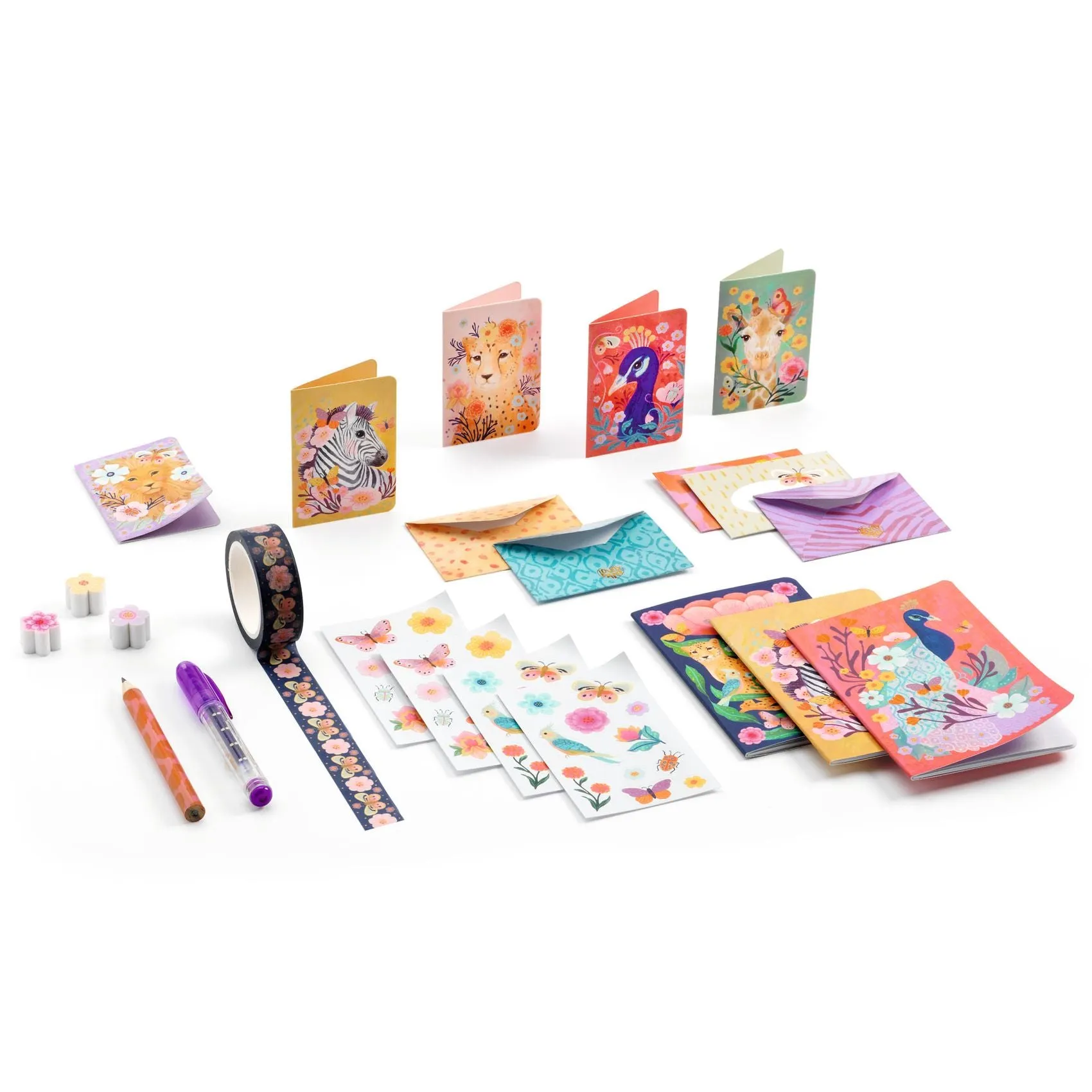 Djeco - Kendra mini writing box set