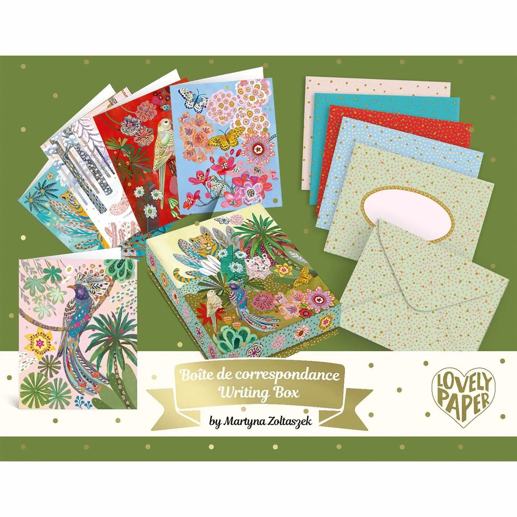 Djeco - Martyna writing box set