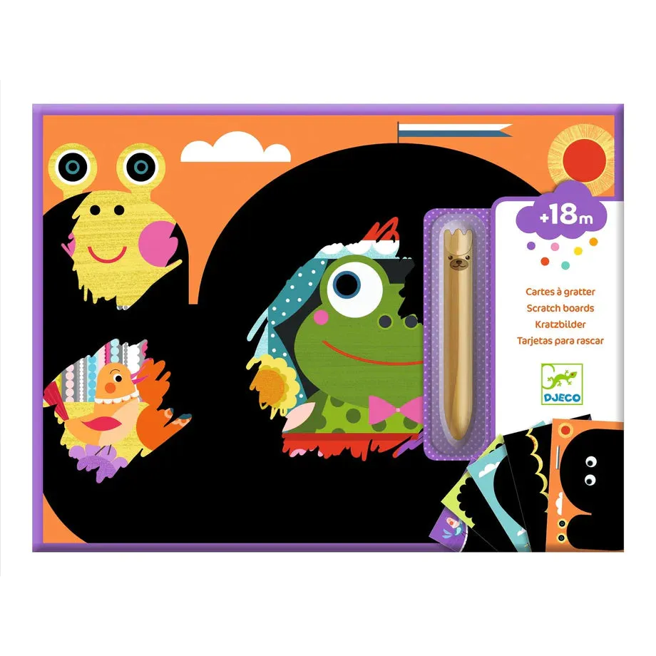 Djeco Scratch Cards Activity: It's So Fun to Discover