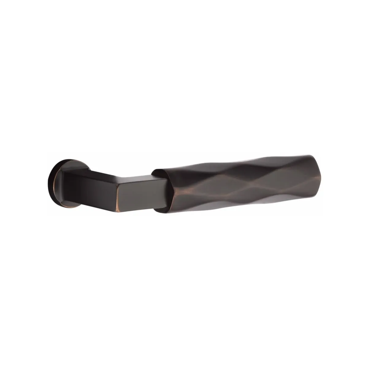 Emtek Single Cylinder Davos Handleset EMPowered Motorized Smart Lock Upgrade With Select L-Square Tribeca Lever