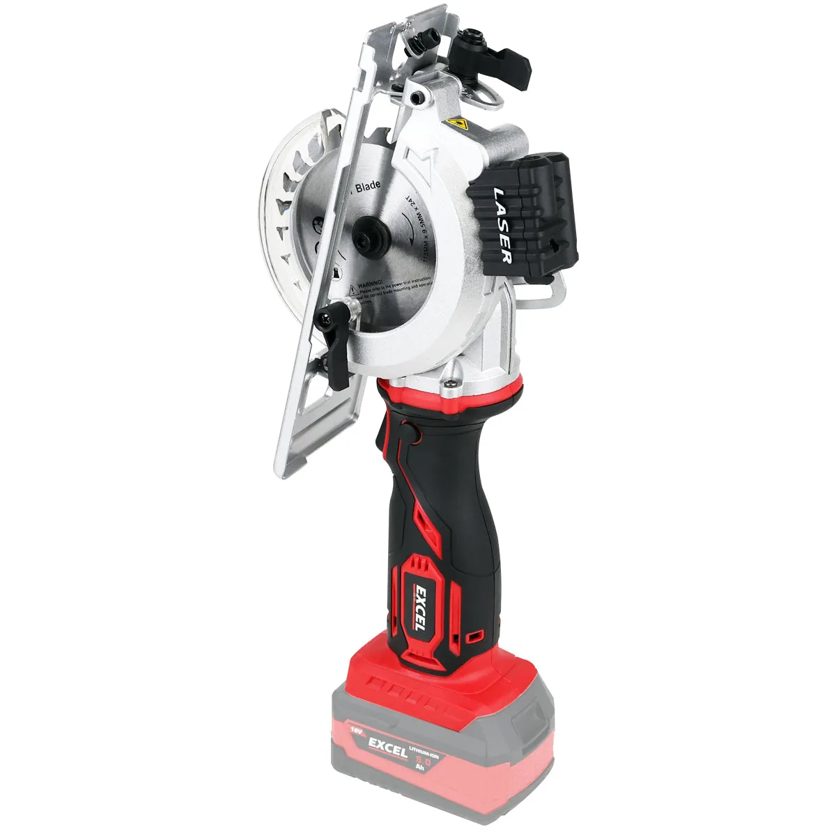 Excel 18V Cordless 115mm Mini Circular Saw (Battery & Charger Not Included)