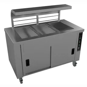 Falcon Chieftain 3 Well Heated Servery Counter with Trayslide HS3-T