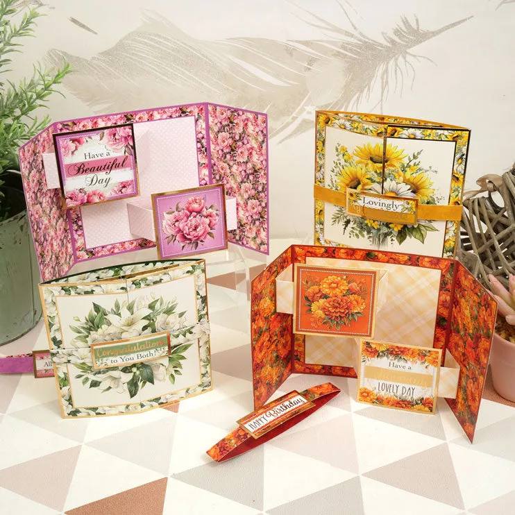 Floral Reveal Shutter Concept Card Kit