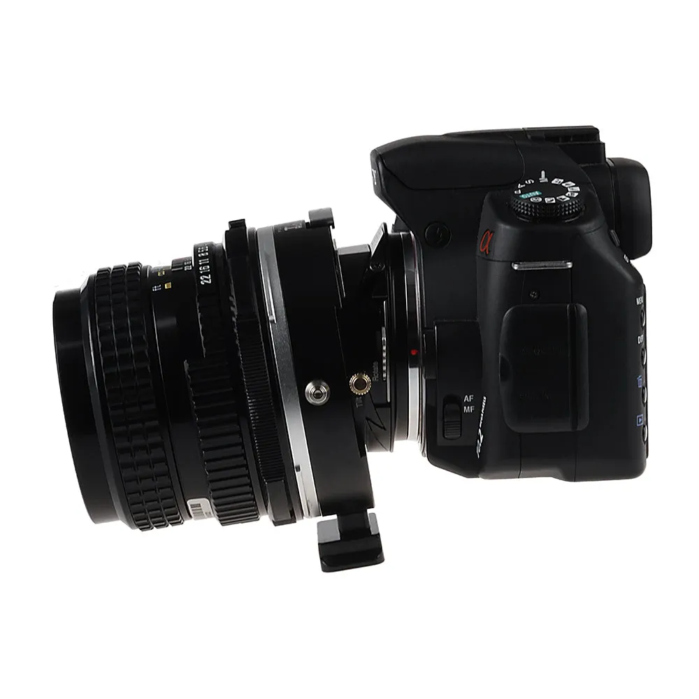 Fotodiox Pro TLT ROKR - Tilt / Shift Lens Mount Adapter for Pentax 6x7 (P67, PK67) Mount SLR Lenses to Sony Alpha A-Mount (and Minolta AF) Mount SLR Camera Body
