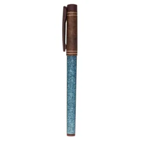 FreshWrite - Denim-Jeans theme Pen Black Ink Refillable, 0.7mm.- Great Teenager Gift, 1 Count