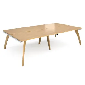 Fuze double back to back desks 1600mm deep