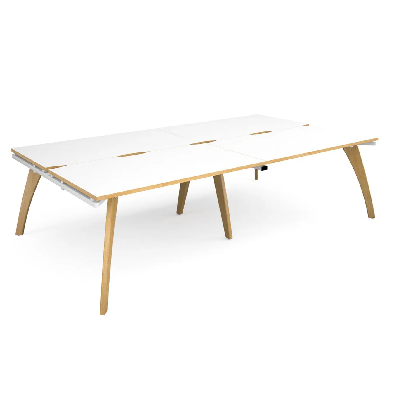 Fuze double back to back desks 1600mm deep