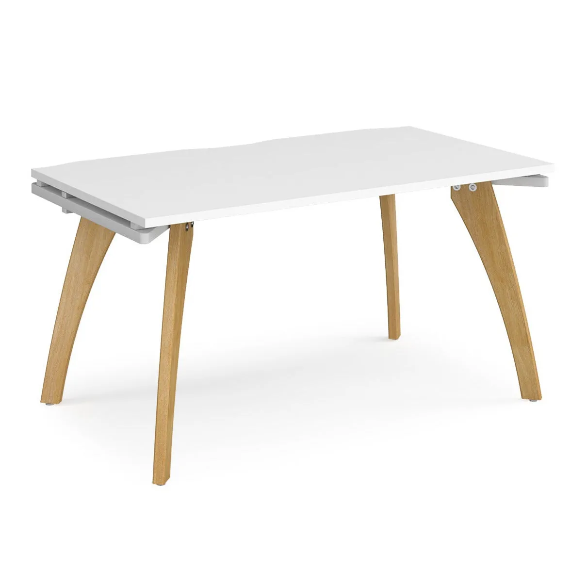 Fuze single desk 800mm deep