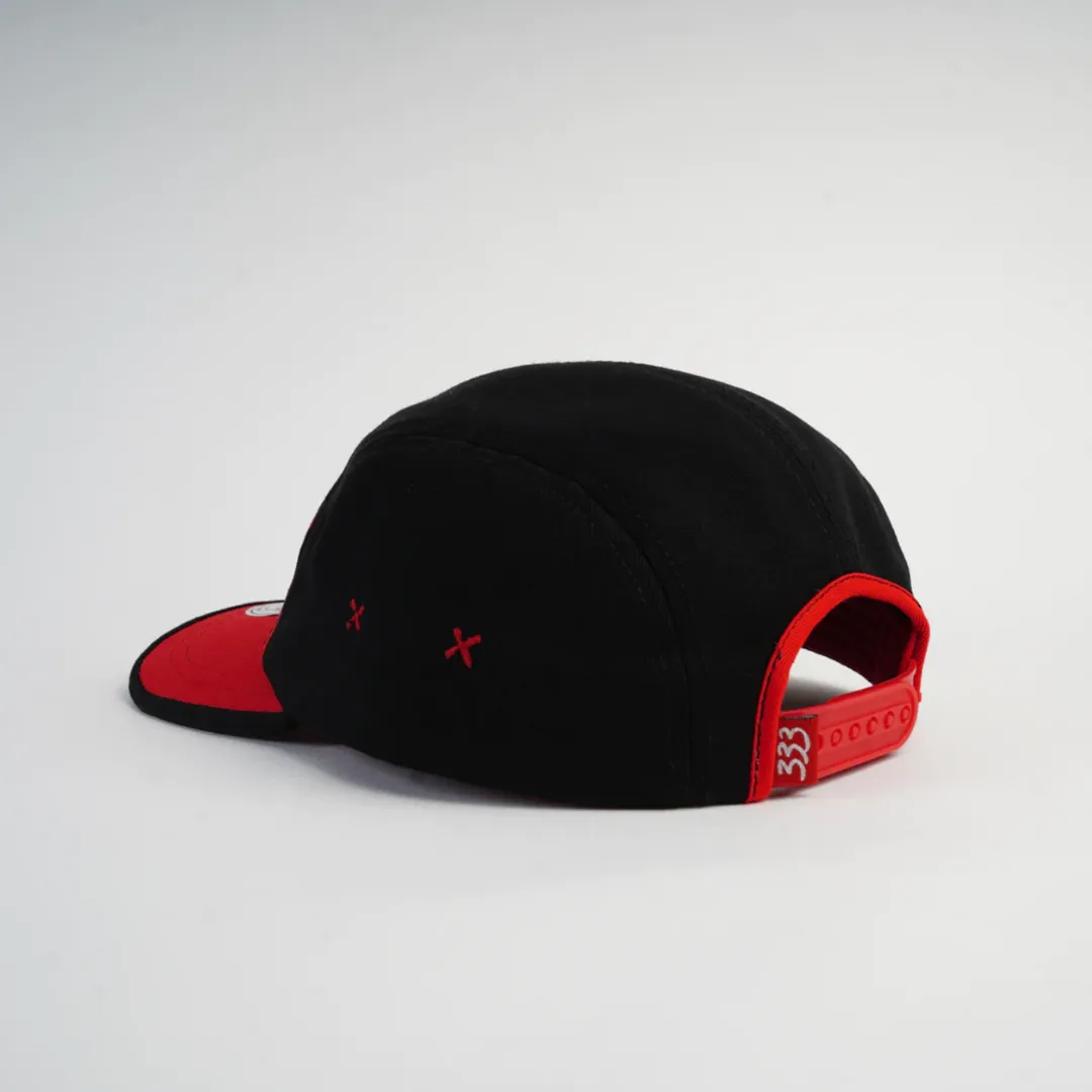 GORRA KIBLO FIVE PANELS NEGRA