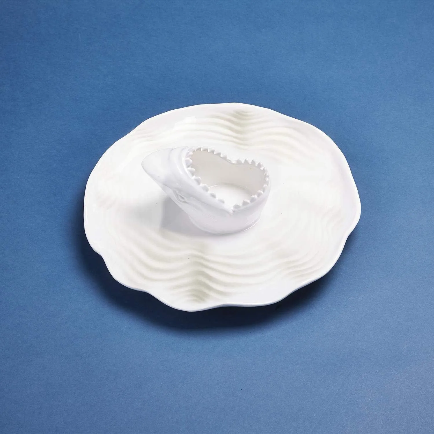 Great White Chip and Dip Bowl